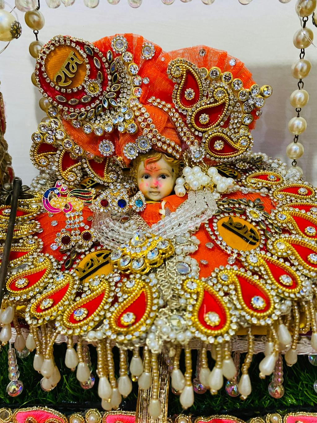 Kesari Roop Laddu Gopal Dress