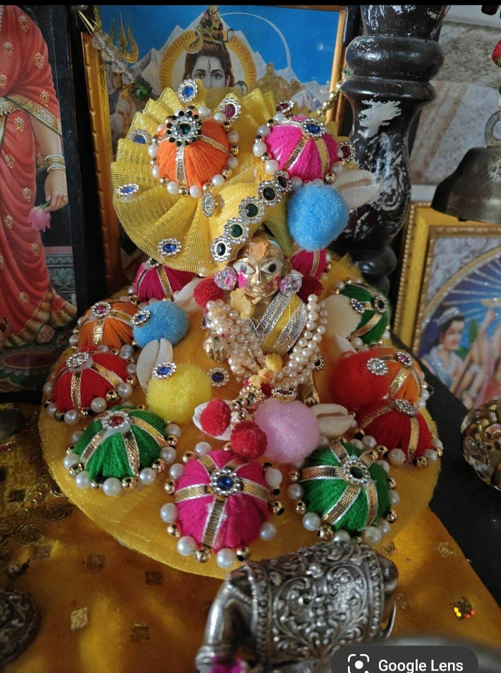 Yellow Mustard Laddu Gopal Dress