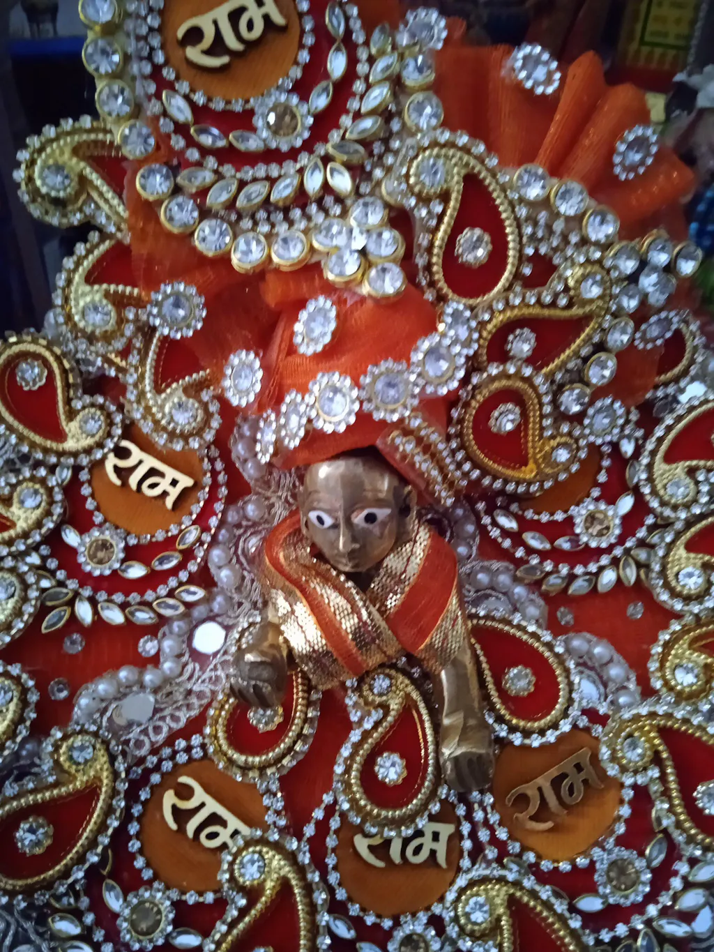 Kesari Roop Laddu Gopal Dress
