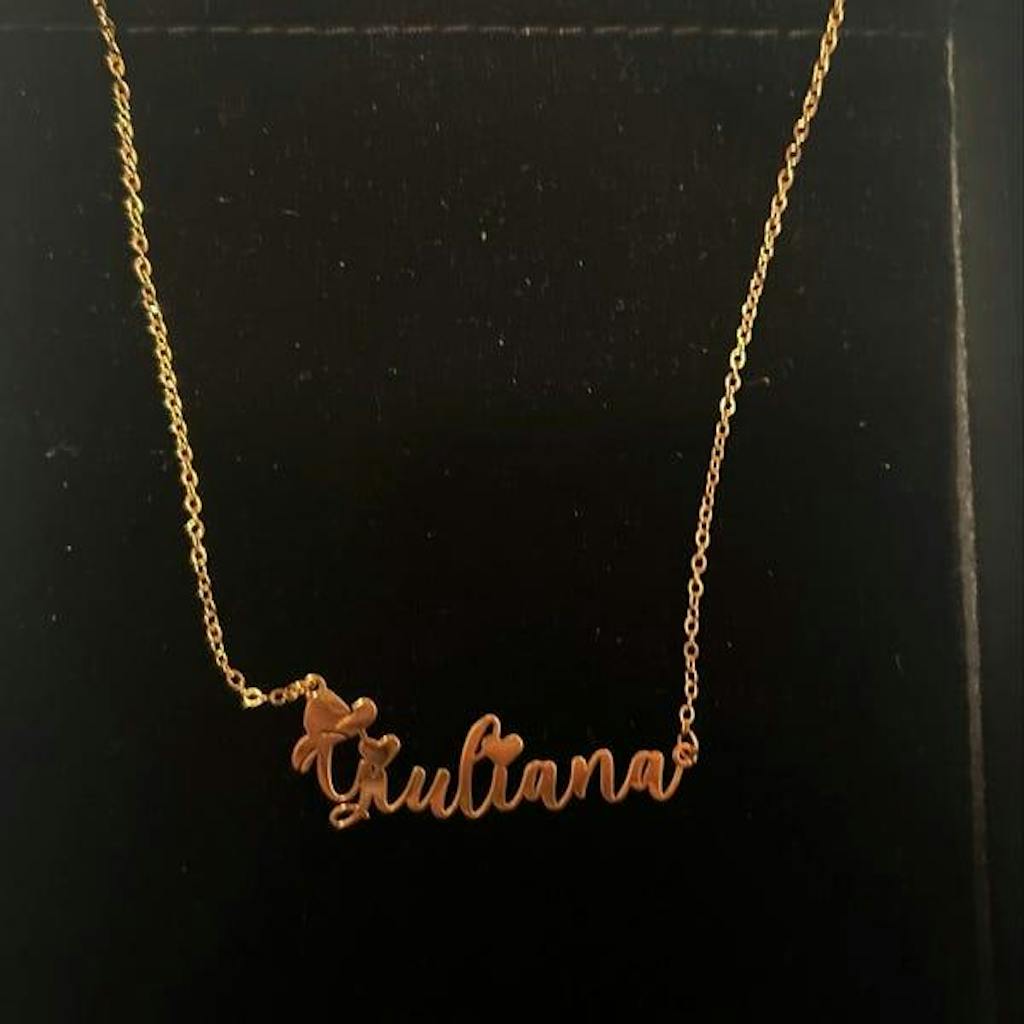 Personalized Cowgirl Name Necklace