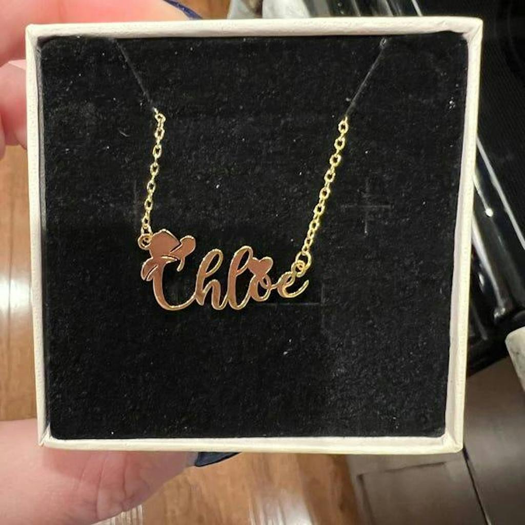 Personalized Cowgirl Name Necklace