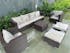 Outdoor Wicker 10 Seater Sectional Sofa Set