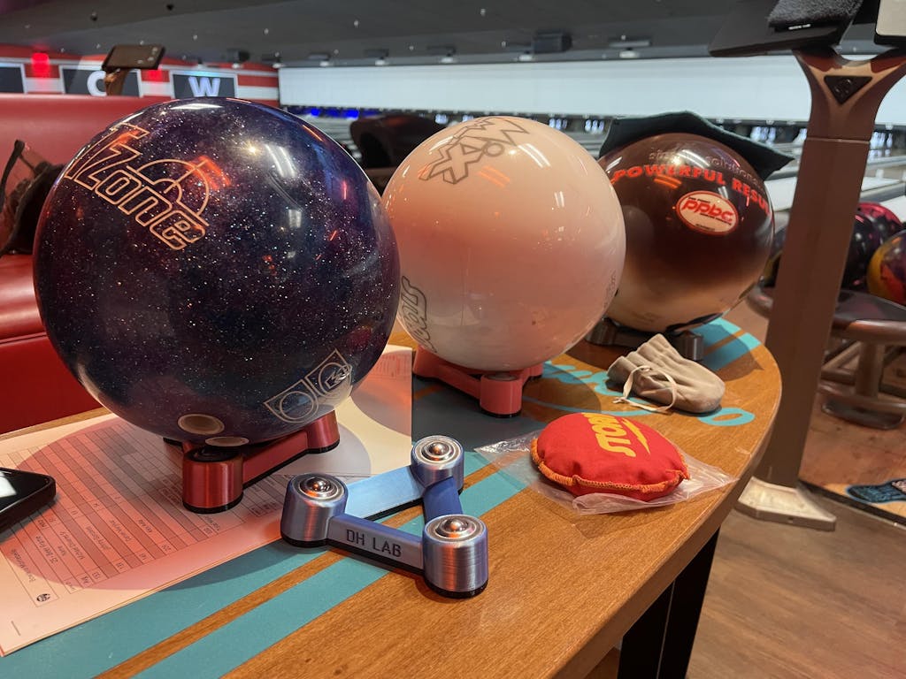 Bowling Ball Spinning Stands Special Edition Colors DH Lab Bowling