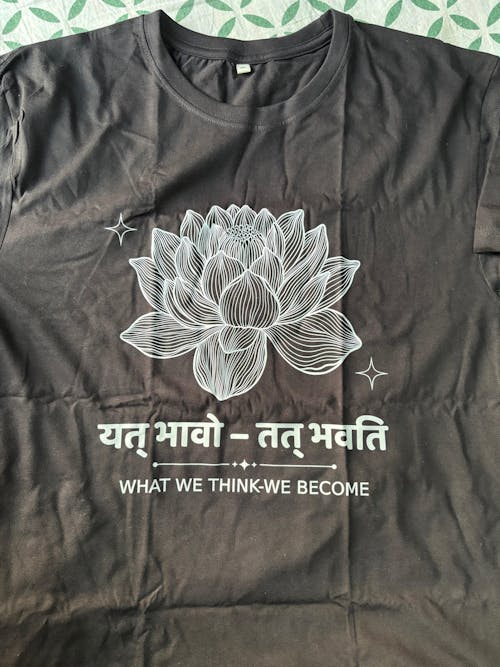 Antah Asti Prarambh - Cosmic Cycle Pure Cotton T-Shirt