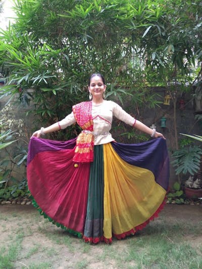 Mast Multicolor Ghagra Skirt