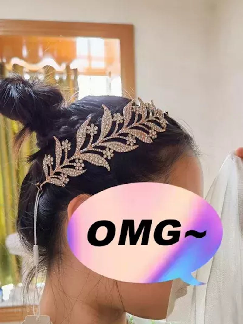 Girls Elegant Hair Accessories Hair Hoop Party Hair Accessories