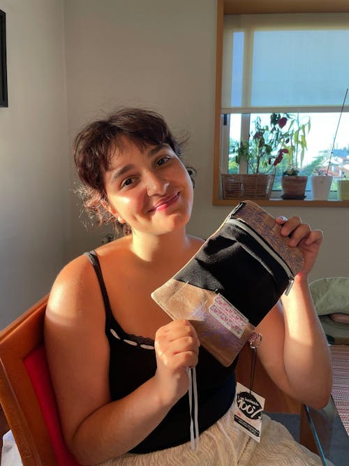 Batik „Tribals" Tabaktasche Nr. 2 (Juni)