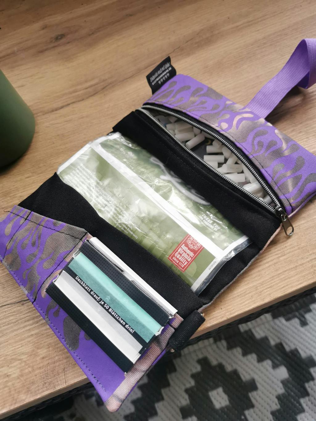 3.14 Tabacco pouch, Creativity, gray batik