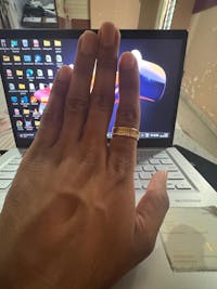 Athena Luxe Band – Minimal Gold Ring