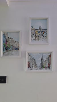 Victoria Street Edinburgh Printed Canvas Wall Art