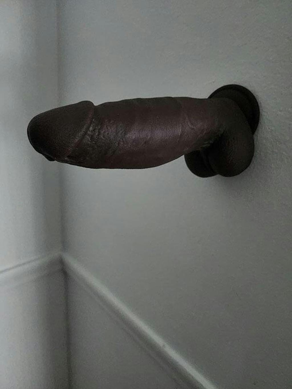 Roan - Zachte en Gladde Realistische Zwarte Dildo - 21,8cm