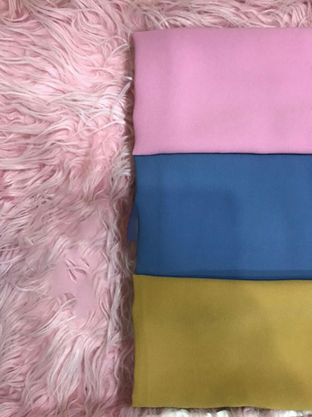 Elegant Solid Color Chiffon Scarf