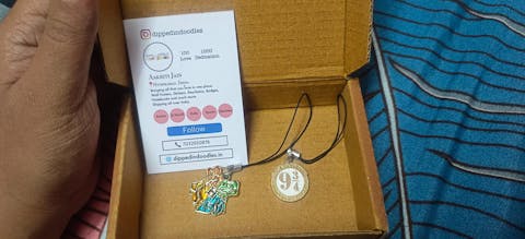 Harry Potter Platform 9 3/4 Enamel Charm