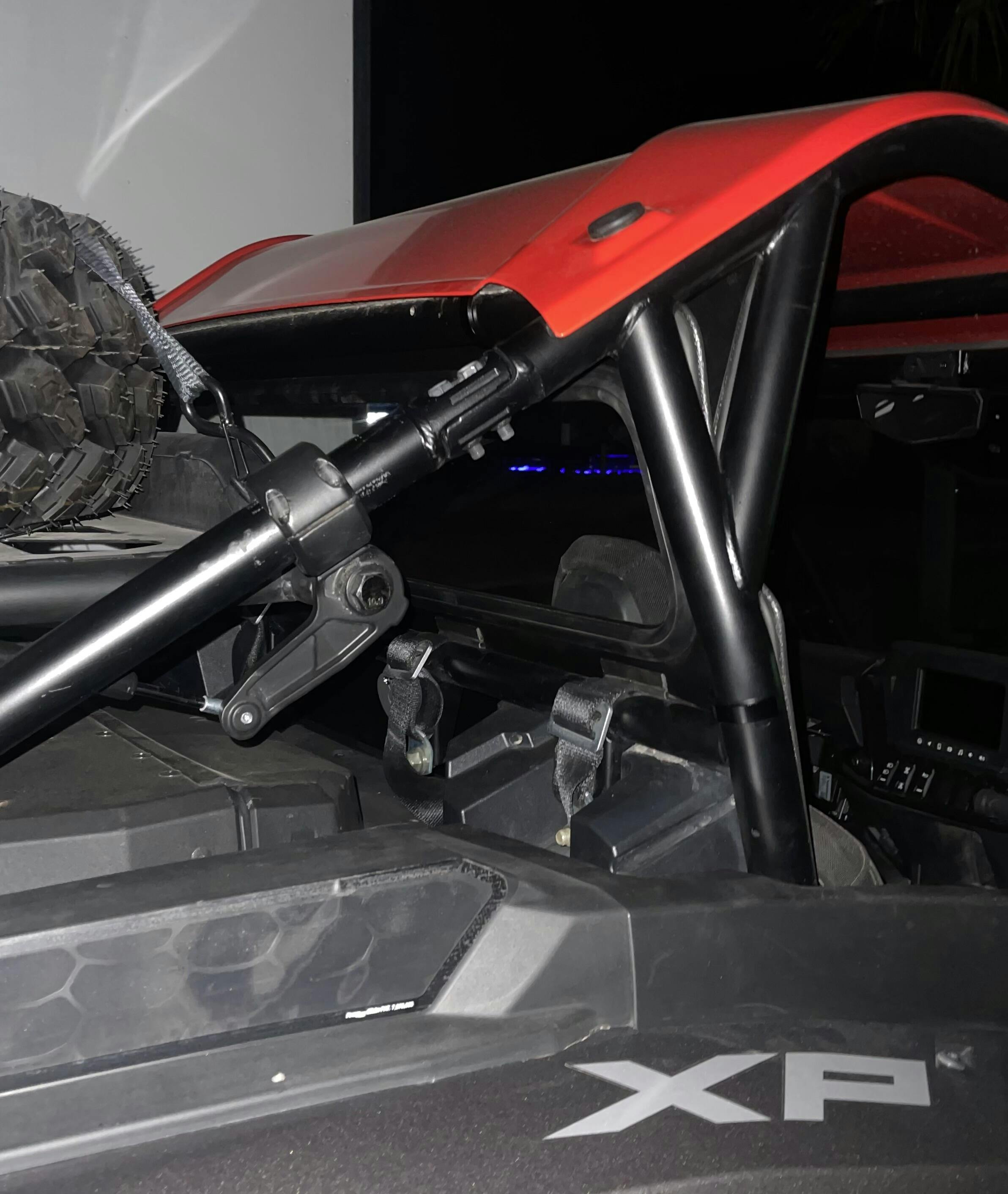 StarknightMT Rear Windshield For 2024 Polaris RZR XP 1000 / XP 4 1000 | 1/4" Thick Polycarbonate, UV Resistant