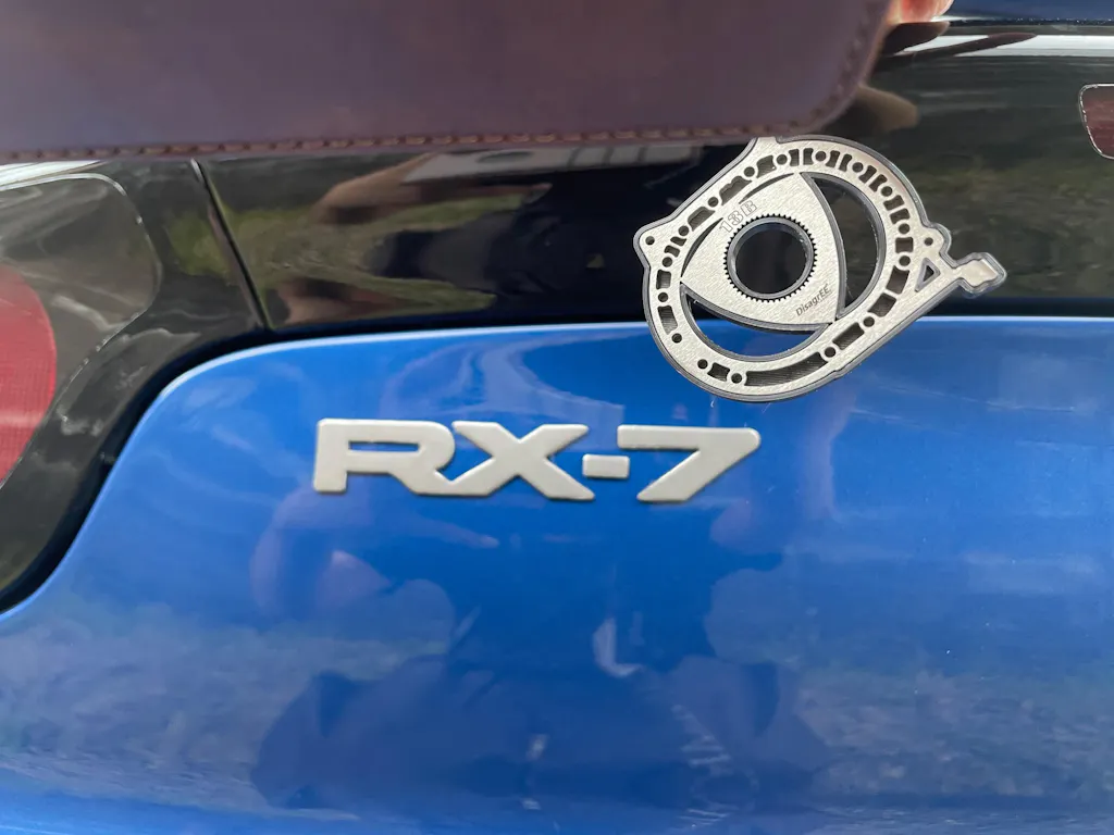 Wankelmotor Schnittmodell (13B)