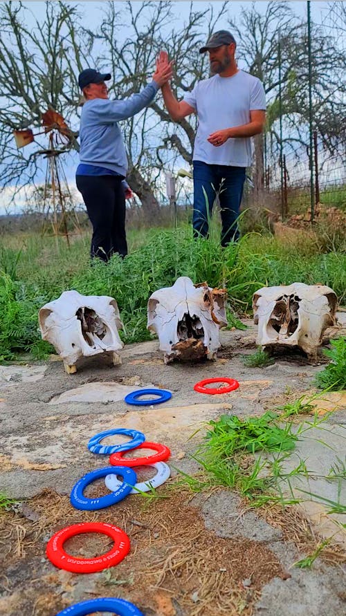 Disc GO! 2 Player Game Pack (USA Red, White & Blue)