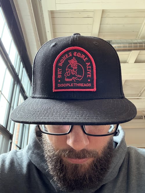Dry Bones Flat Bill Patch Hat