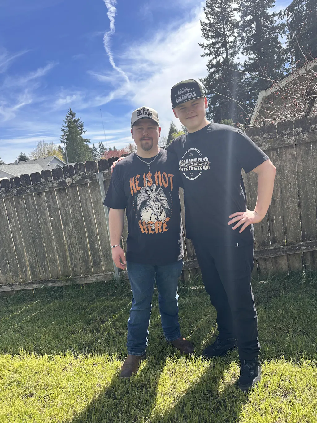 He Is Not Here T-shirt