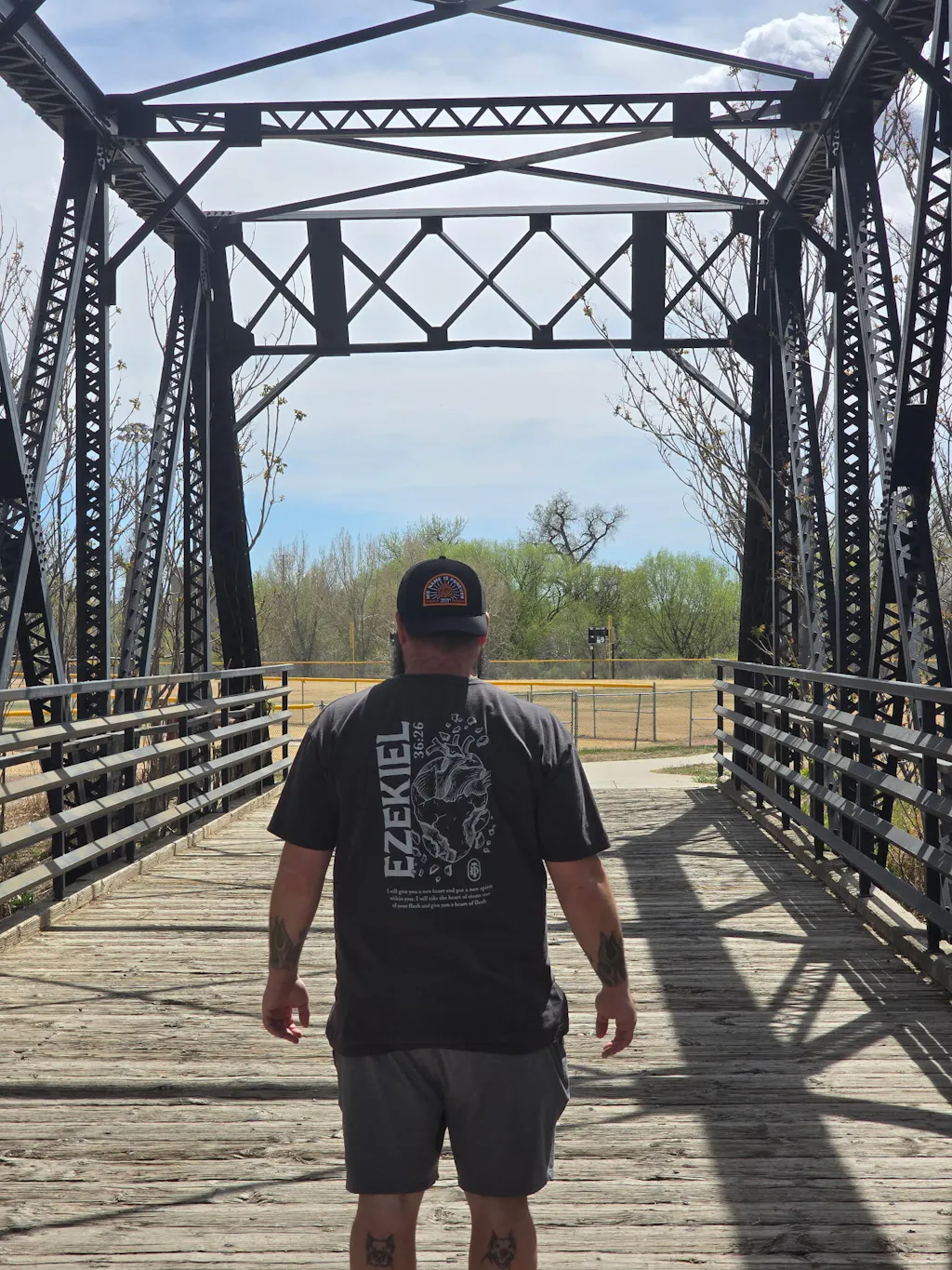 His Name Trucker Patch Hat