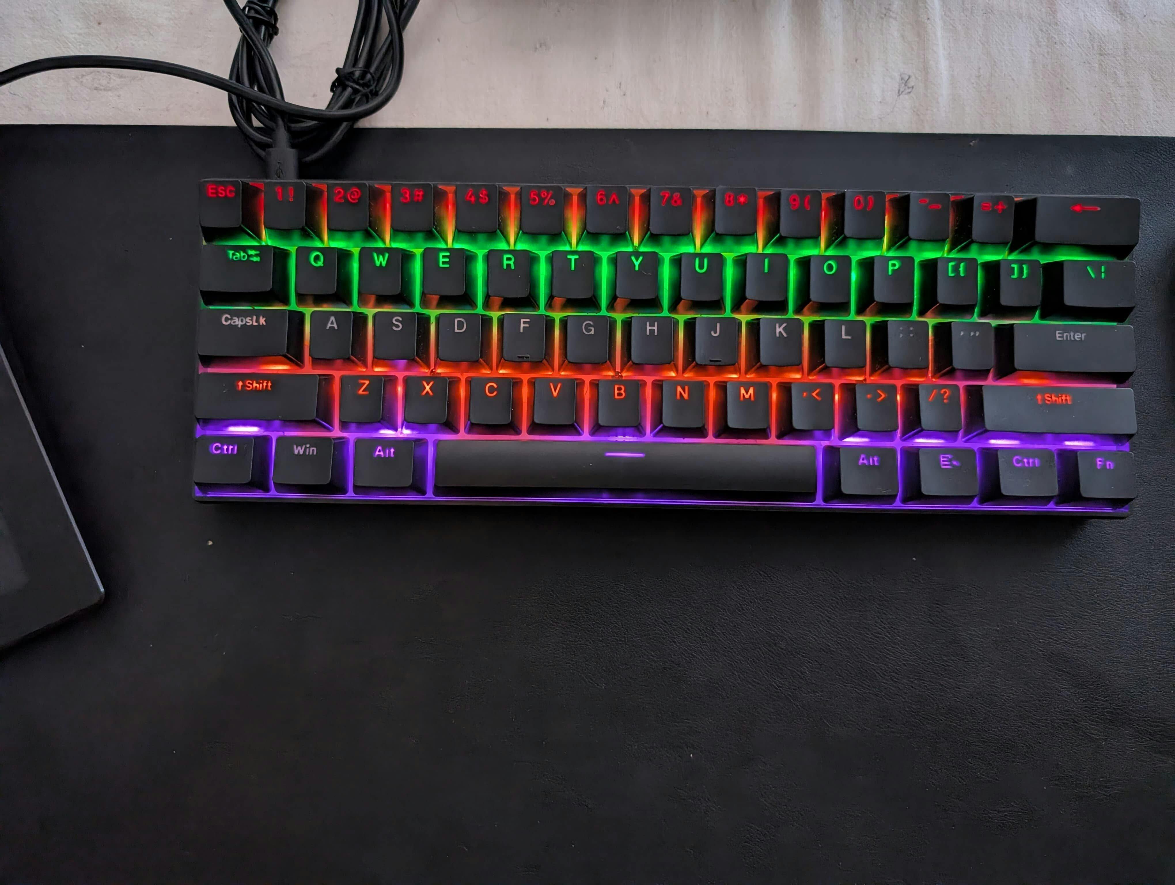 Zifriend H61K 60% Wired Mechanical Keyboard | Disrupt