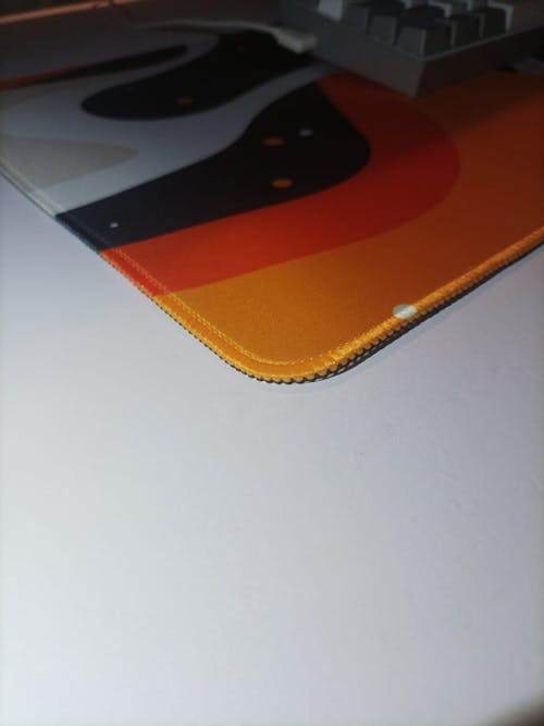Golden Vortex Mousepad