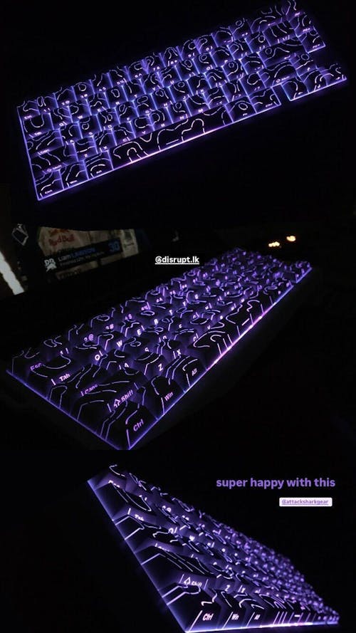 Attack Shark X68 HE Rapid Trigger Gaming Keyboard