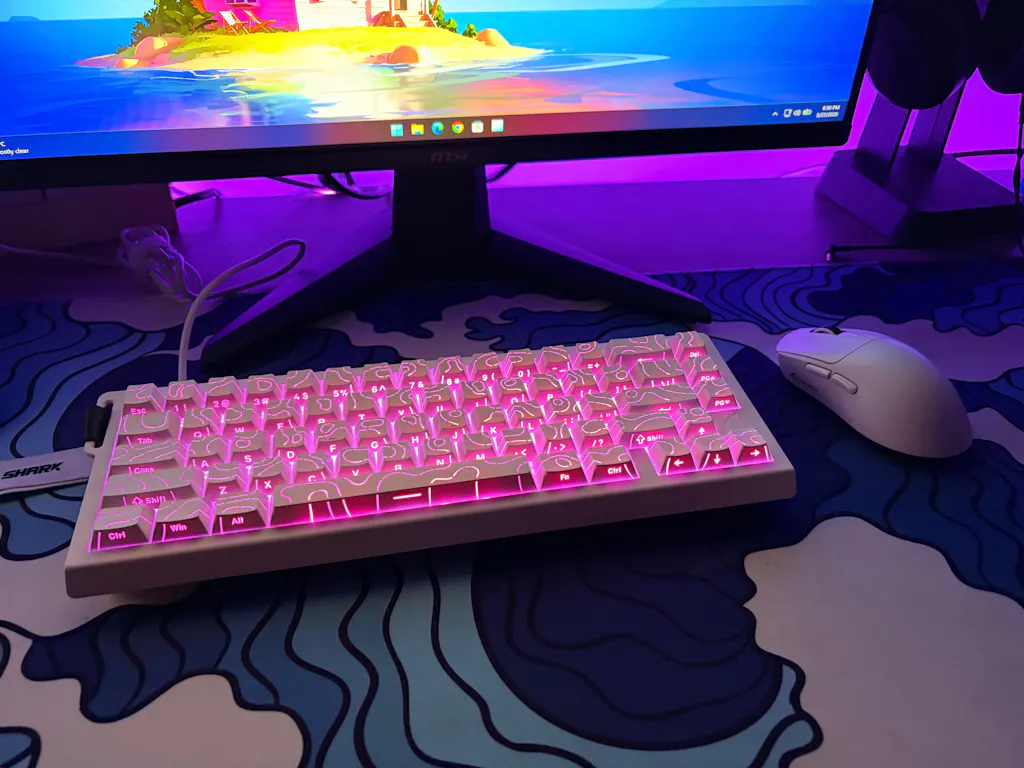 Attack Shark X68 HE Rapid Trigger Gaming Keyboard