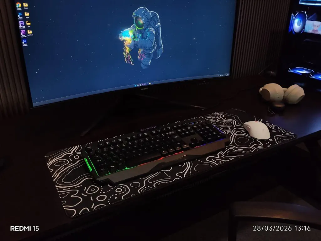 Ripple Contour Mousepad