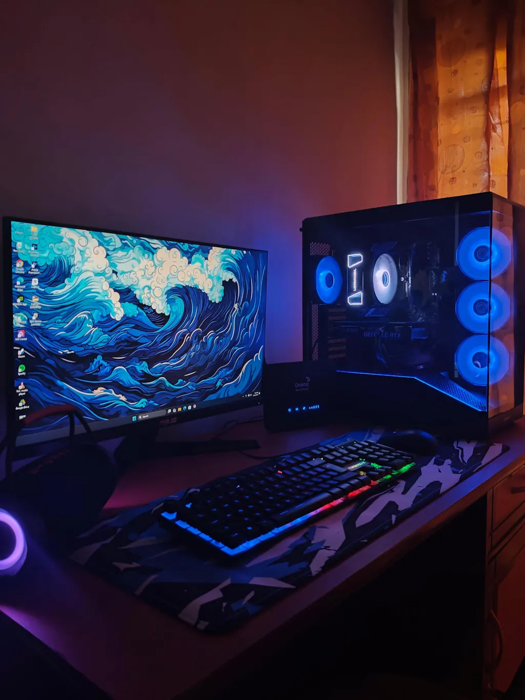 StrikeCamo - Cobalt Mousepad