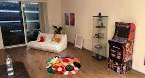 3-Seat Armless Floor Sofa