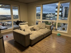 Modular Washable Oversized 2-Seater in Brown