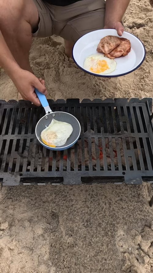 Flat-Pack BBQ Grill & Fire Pit