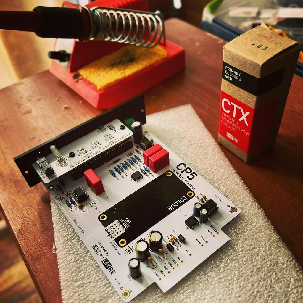 CP5 Colour Mic Preamp DIY Recording Equipment