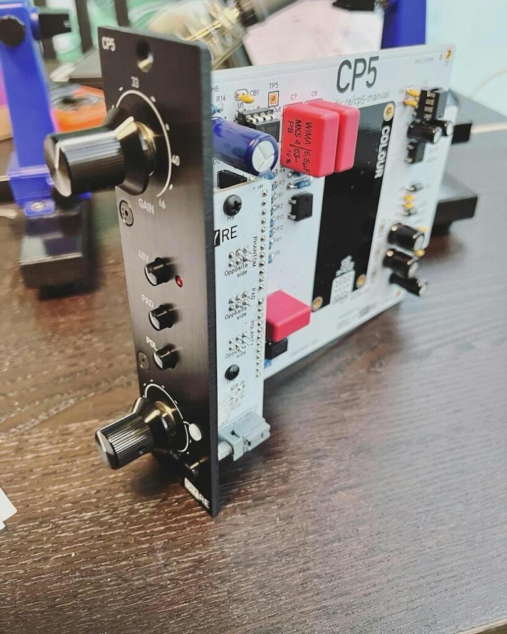 CP5 Colour Mic Preamp DIY Recording Equipment