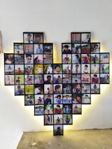 Mosaic Heart Wall Hanging