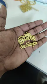 Customized Bike Keychain