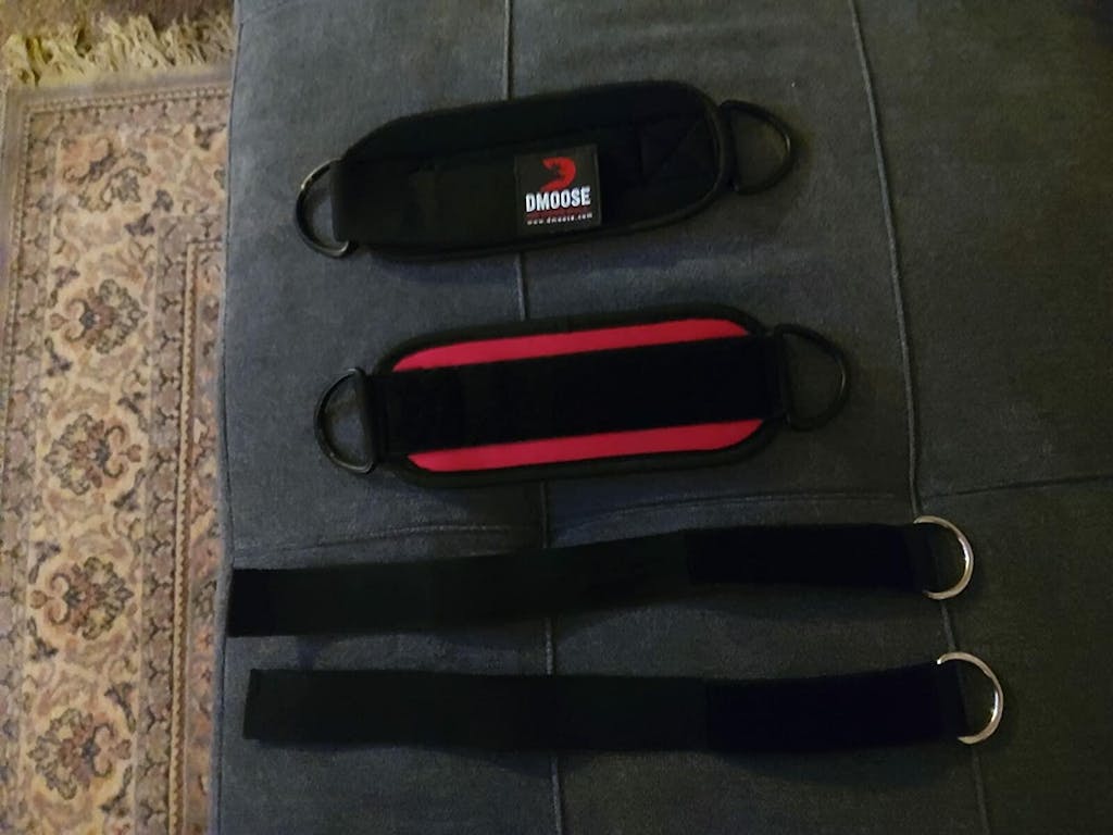 Ankle Straps Cable Machine Attachment & Workout DMoose