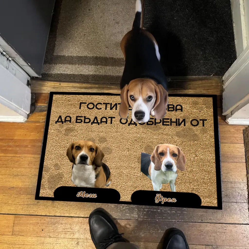 Изтривалка с ваша снимка - гостите трябва да бъдат одобрени