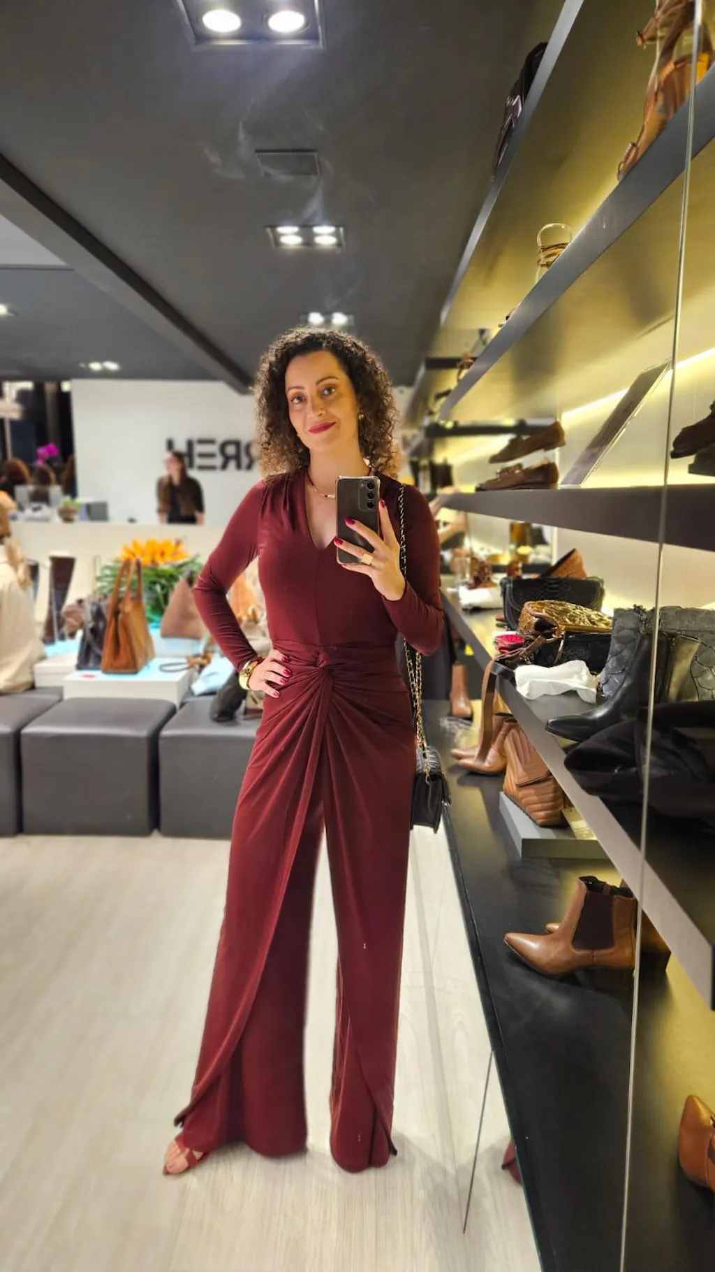 Macacão Retrô Glam em Malha
