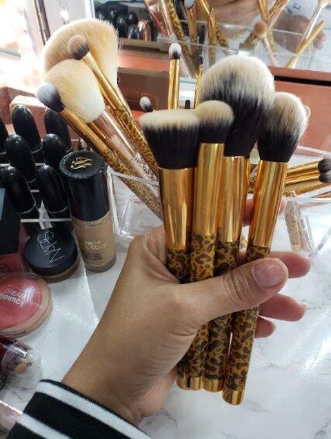 Leopard -14 pcs Makeup Brush Set
