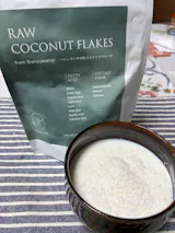 バニュワンギの生ココナッツフレーク