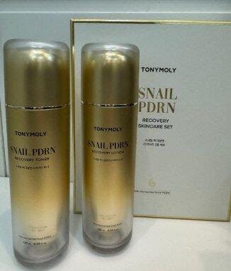 TONYMOLY Snail PDRN Recovery Toner & Lotion Duo Set | DODO SKIN