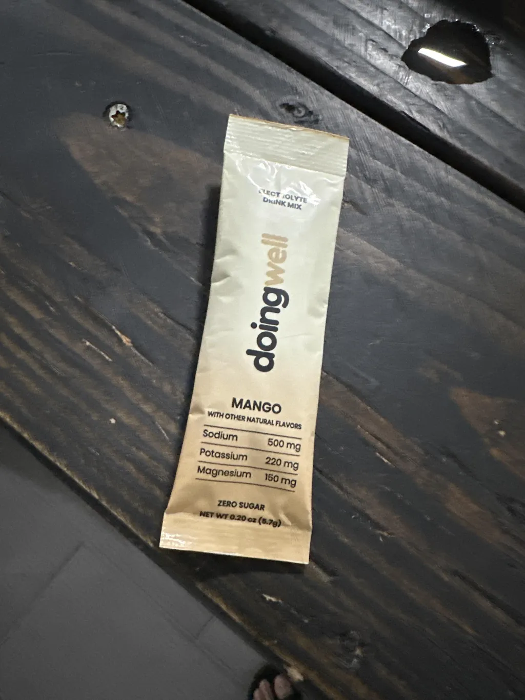 Mango Daily Hydration Electrolyte Drink Mix | 15 Sticks