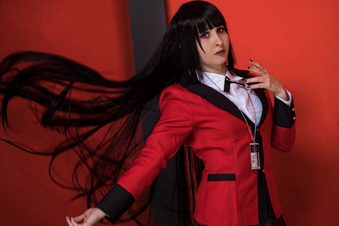 DokiDoki Anime Cosplay Wig Kakegurui Yumeko Jabami Wig