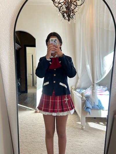 【Partially Ready For Ship】DokiDoki-SR Anime  Love, Chunibyo & Other Delusions Cosplay Takanashi Rikka Costume Uniform