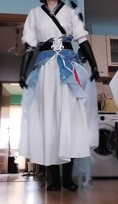 DokiDoki-SR Game Honkai: Star Rail Cosplay Jing Liu Cosplay Costume Jingliu Doujin Flower Fairy Dancing