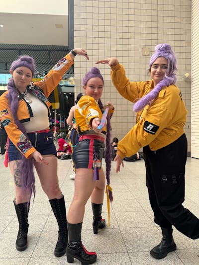 DokiDoki Movie Anime KPOP KILLER Cosplay Black Red Pink Shoes