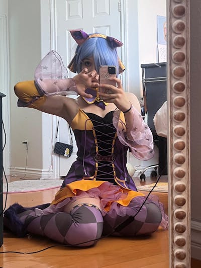 【In Stock】【Size XS-2XL】DokiDoki-N Anime Cosplay Reem Costume Halloween