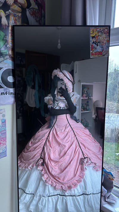 【Partially Ready For Ship】DokiDoki-SSR Anime  Black Butler Kuroshitsuji Ciel Phantomhive Lady Halloween Costume