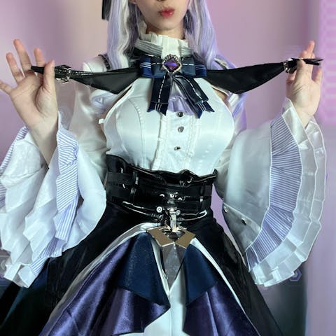 【Ready For Ship】【Glowing】DokiDoki-SR Game Zenless Zone Zero Cosplay Vivian Costume Vampire Girl ZZZ